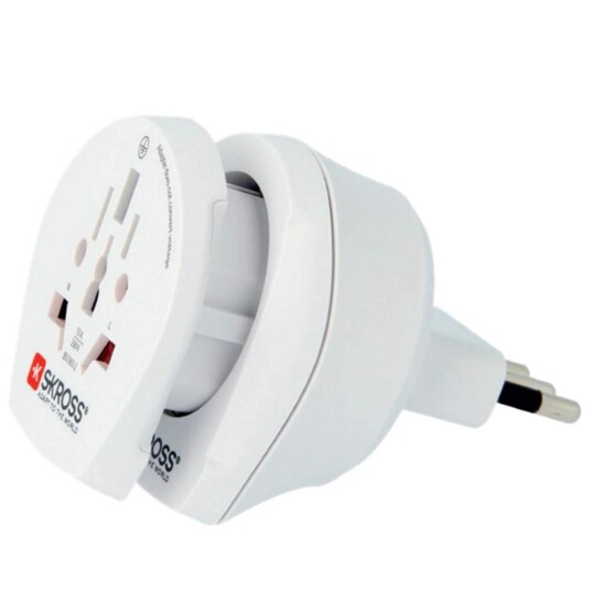 Skross Reise Adapter Combo Verden till italia Earthed Skross Reise Adapter Combo Verden till italia Earthed