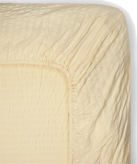 Midnatt Lakan Brie Yellow 160x200cm Midnatt Lakan Brie Yellow 160x200cm