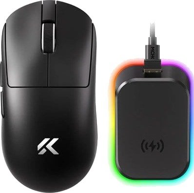 MCHOSE A7 V2 Ultra+ Lightweight Wireless Gamingmus Optisk 5 Knapper Svart HW-A7V2-12