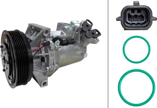 AC kompressor HELLA 8FK 366 202 071 AC kompressor HELLA 8FK 366 202 071