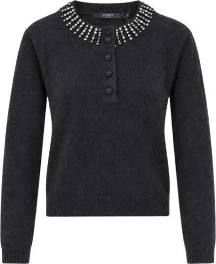 Seventy Dame Strikkevarer Svart S,