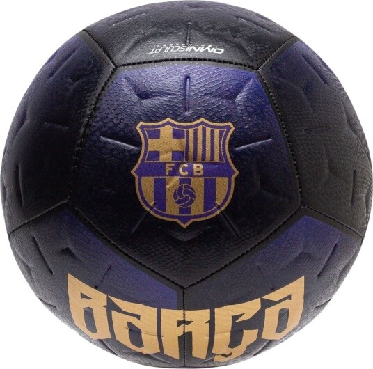 Nike Fotball Barcelona Academy Svart/Lilla/Metallisk Gull Str. 5