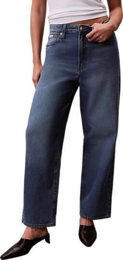 Calvin Klein Jeans Eu Barrel Jean Indigo Park - Blue - RG/26
