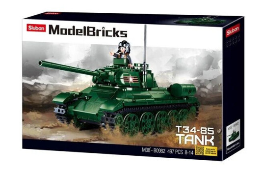 Sluban Medium Tank Green Sluban Medium Tank Green