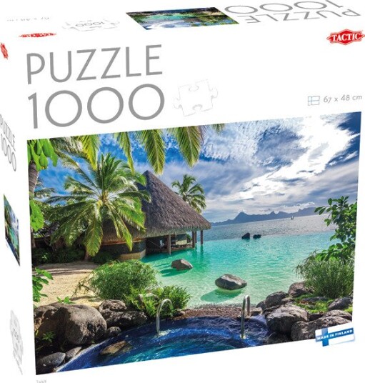 Tactic 1000 pcs puzzle: Tahiti