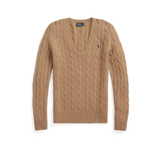 Polo Ralph Lauren Dame Strikkevarer Beige S, Polo Ralph Lauren Dame Strikkevarer Beige S,