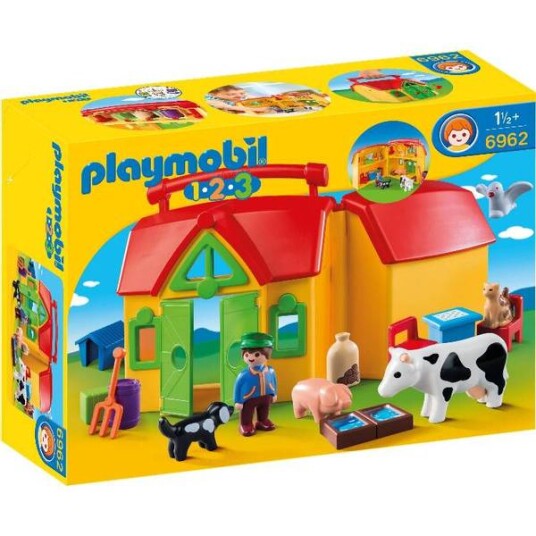 Playmobil 123 Transportabel Bondegård 6962