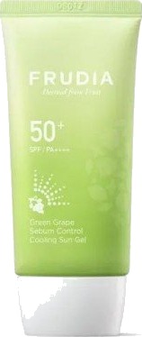 Frudia Green Grape Solkrem Gel SPF 50+ 50ml - Sebum Control Frudia Green Grape Solkrem Gel SPF 50+ 50ml - Sebum Control