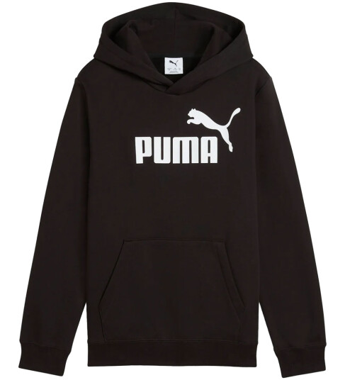 Puma ESS Big Logo Hoodie FL B hettegenser junior Black 164 Puma ESS Big Logo Hoodie FL B hettegenser junior Black 164