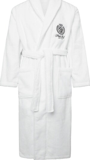 Polo Ralph Lauren Bci Cotton/Terry Knt Sleep One Piece WHITE S/M