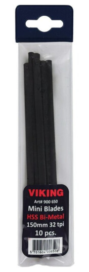 Klinge Junior Viking 150 Mm Hss Bi-Metal 32 Tpi 10 Stk