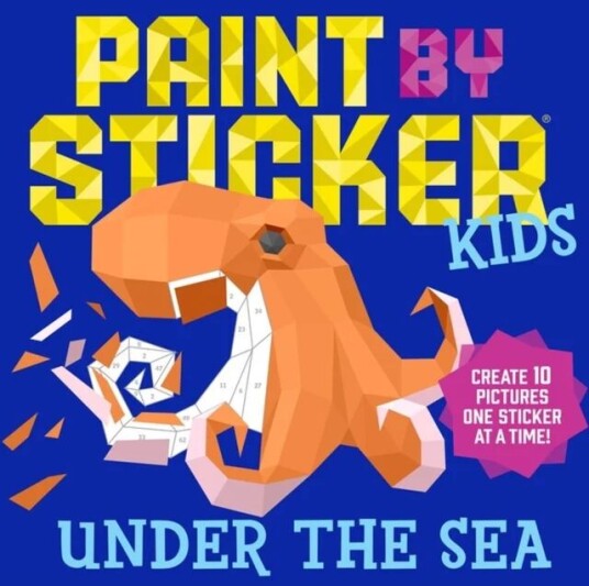 Paint by Sticker Kids: Under the Sea av Workman Publishing