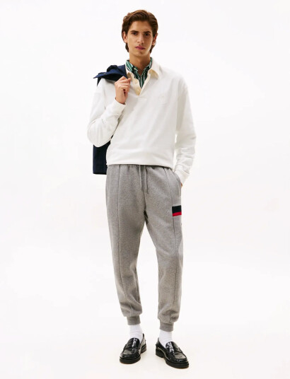 Tommy Hilfiger Rwb Insert Sweatpants - Grey - L Tommy Hilfiger Rwb Insert Sweatpants - Grey - L