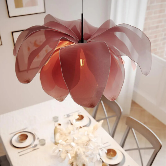 by Rydéns Lou Lou taklampa Ø80cm Rosa