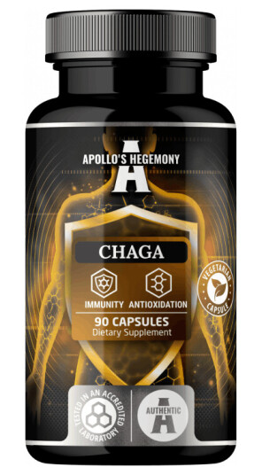 Chaga Ekstrakt 10:1 300mg -90 kapsler