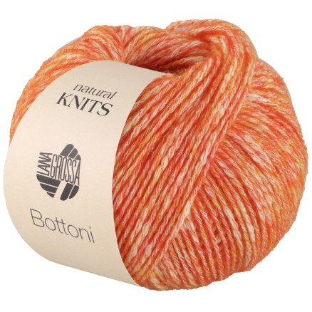 Lana Grossa Bottoni Garn 3 Oransje/creme