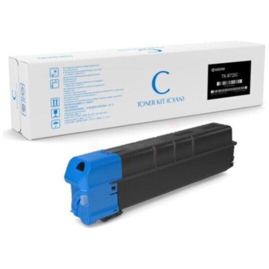 Kyocera 1T02XNCNL0 Kyocera TK-8735 C Tonerkassett Cyan Kyocera 1T02XNCNL0 Kyocera TK-8735 C Tonerkassett Cyan