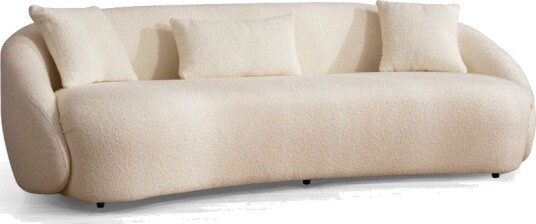 Scone 3 seters sofa Kremhvit