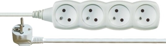 Emos 1902040500 Grunnleggende Hvit 4 Ac-Utganger 5 M 250 V 10 A