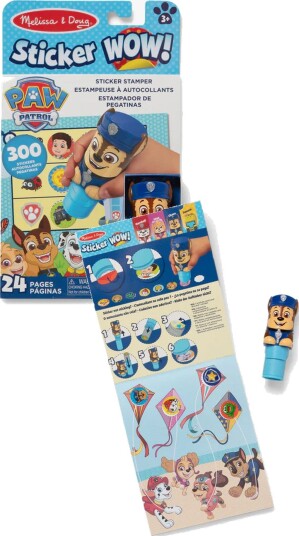 Melissa & Doug Sticker WOW! Paw Patrol Aktivitetsbok Chase