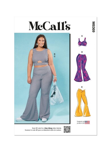 McCall's 8369 - Topp & Slengbukse A (1XL-2XL-3XL-4XL-5XL)
