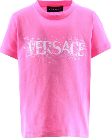Versace T skjorte Rosa Paradise m. Trykk Versace 4 år 104 T skjorte