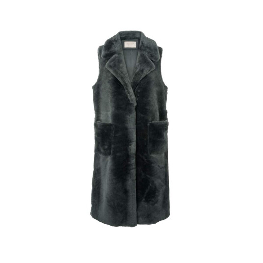 Natures Collection Raelynn vest Blågrå M Natures Collection Raelynn vest Blågrå M