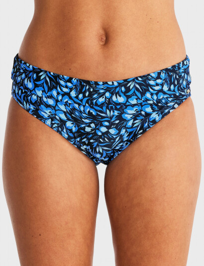 Abecita Sicily Folded Bikini Briefs - Blue - 44