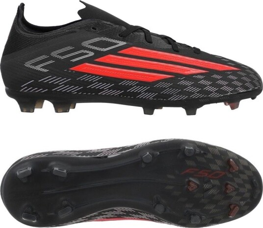 adidas F50 Elite Fg Immortal Dna   Svart/lucid Red Barn   Gress (Fg) størrelse 33