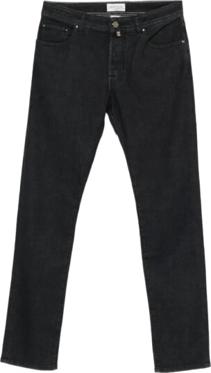 Jacob Cohën Herre Jeans Svart W33,