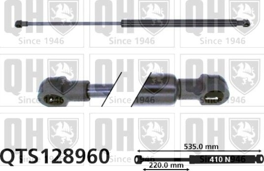 Baklukedemper QUINTON HAZELL QTS128960