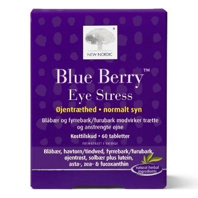 Blue Berry Eye Stress 60 Tabletter Blue Berry Eye Stress 60 Tabletter