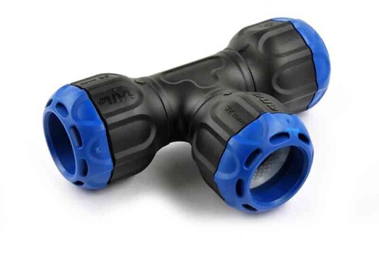 Isiflo Sprint T-rør 32 mm Kompositt, Rørdel for Kaldt Vann