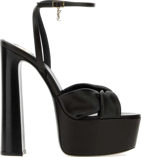 Saint Laurent Dame Sko Svart 39 EU,