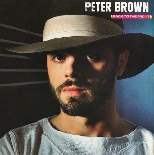 Peter Brown Back To The Front CD Peter Brown Back To The Front CD