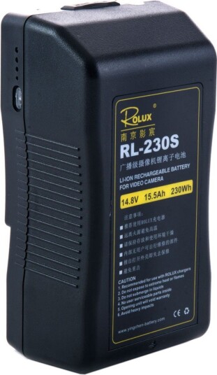 V-mount batteri - 230Wh - Rolux RL-230S