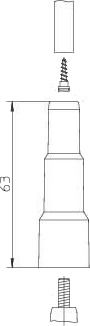 Plugg, tennplugg BREMI 10229N1 Plugg, tennplugg BREMI 10229N1