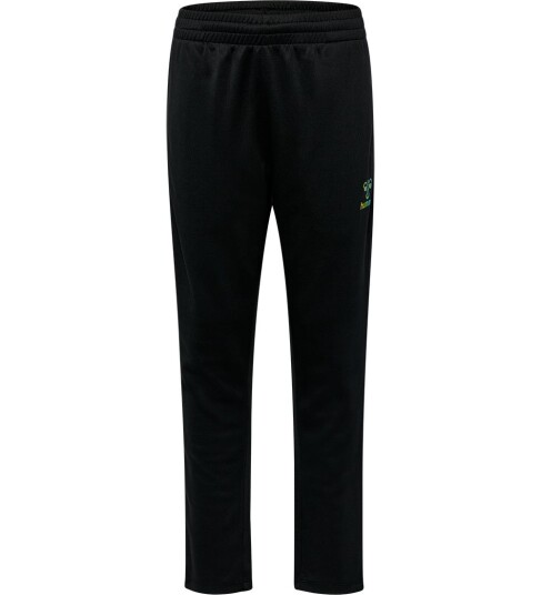 Hummel Shimmer treningsbukse black/limeade 164 Hummel Shimmer treningsbukse black/limeade 164