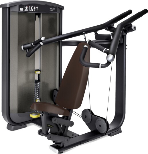 Intenza Ease Line Shoulder Press vægtstak: 102 kg
