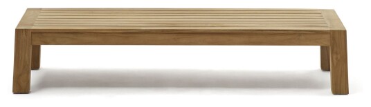 Kave Home Forcanera Sofabord, Massiv teak, 150x71 Unoliving