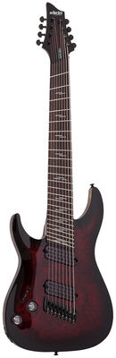 Schecter Omen Elite-8 MS BL Cherry LH Schecter Omen Elite-8 MS BL Cherry LH