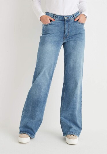 Cellbes Vide jeans med høy midje Renata 52