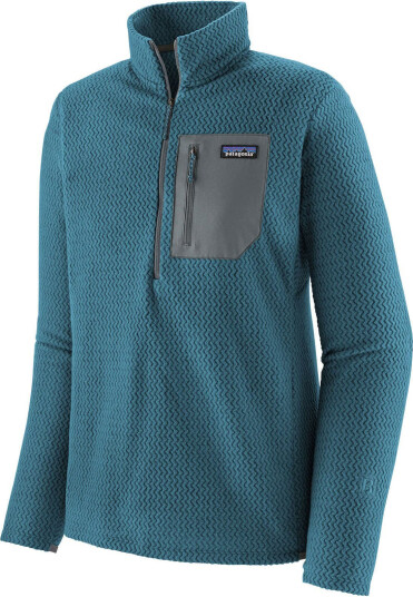 Patagonia R1 Air Zip Neck Herre Wavy Blue M