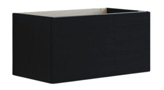 Dansani Inzo Urban Glatt Underskap 1 Skuff B60 120xh40xd44cm Svart eik / 80cm