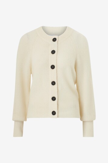 Karen By Simonsen Kardigan DebbieKB Short Cardigan Hvit