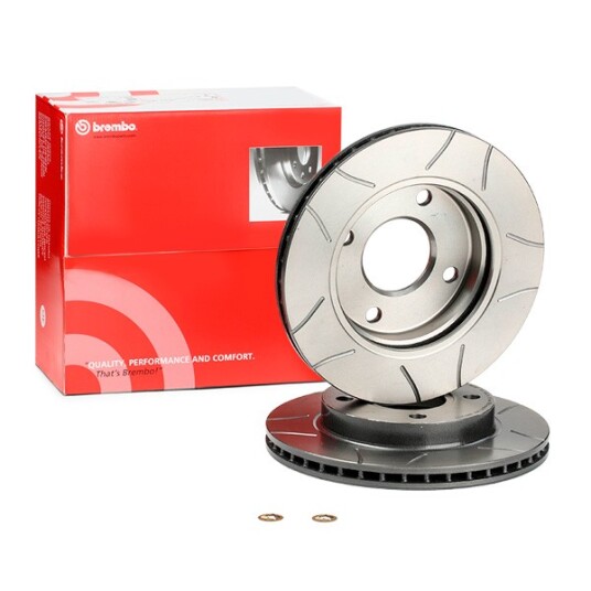 Bremseskive BREMBO 09.6727.77 Bremseskive BREMBO 09.6727.77