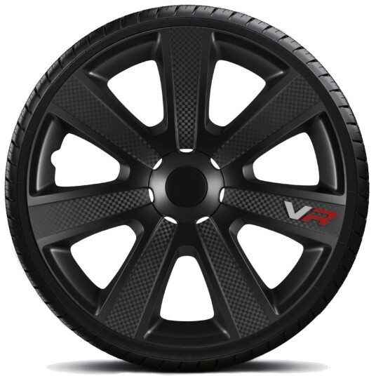 Hjulkapsler ARGO 14 VR CARBON BLACK Hjulkapsler ARGO 14 VR CARBON BLACK