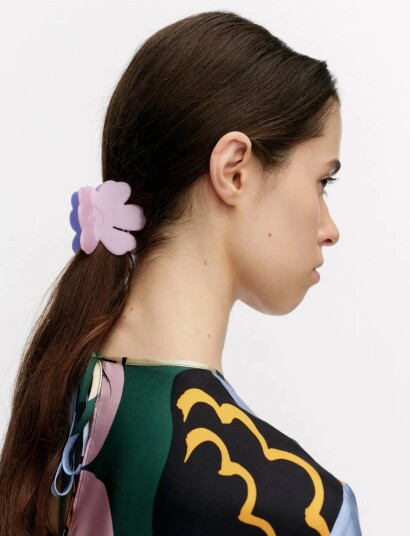 Marimekko Unikko Hair Clip S Two Tone Pink ONE SIZE Marimekko Unikko Hair Clip S Two Tone Pink ONE SIZE