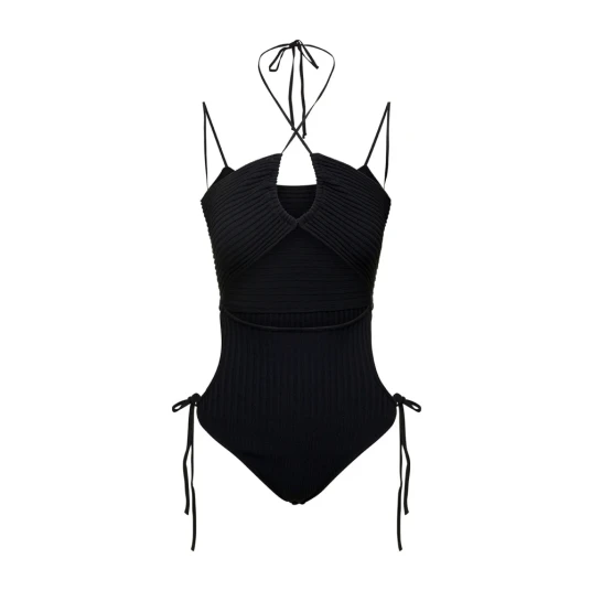 Andrea Adamo Dame Topper Svart M, Andrea Adamo Dame Topper Svart M,