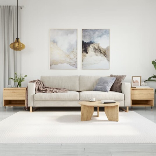 Salongbord 2 stk sonoma eik 50x46x50 cm konstruert tre 8721012112100 Salongbord 2 stk sonoma eik 50x46x50 cm konstruert tre 8721012112100